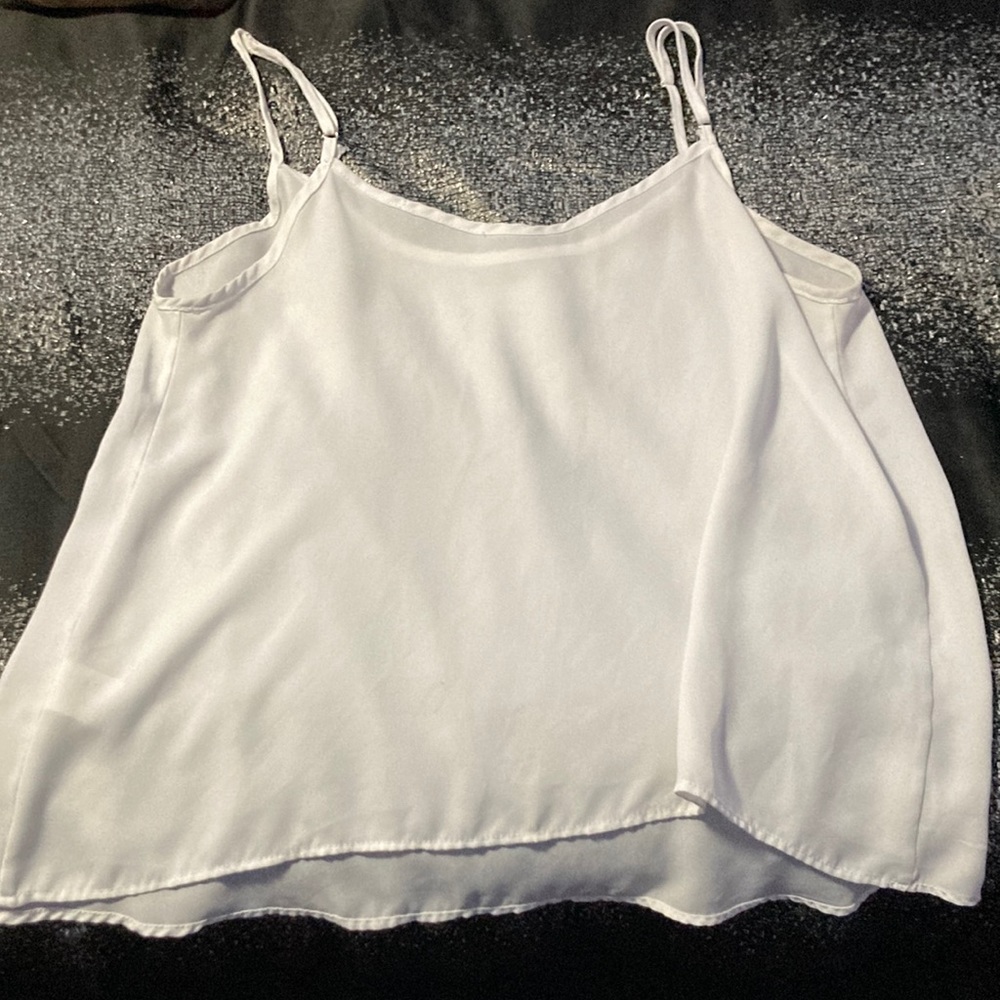 White tank top
